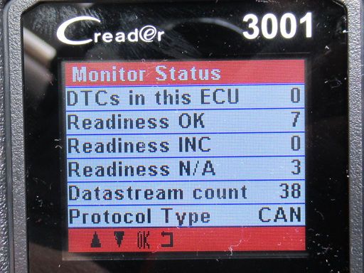 Launch CR 3001 OBD 2 Diagnosegerät, Monitor