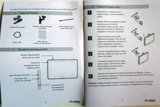 mappy ulti E538T GPS Auto Navigation, Bedienungsanleitung