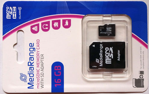 mappy ulti E538T GPS Auto Navigation, MediaRange 16 GB microSDHC™ Speicherkarte HC Class 10