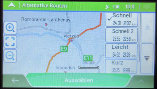 mappy ulti E538T GPS Auto Navigation, verbesserte Routenberechnung nach Kartenaktualisierung Mega Free 1 Year Update FEU TA 2021 Q2