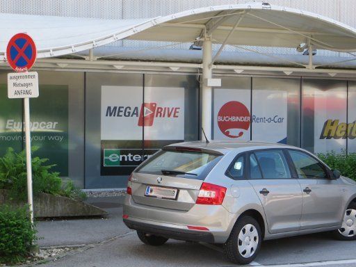 MEGADRIVE Autovermietung GmbH, Österreich, Salzburg Parkhaus Autovermieter