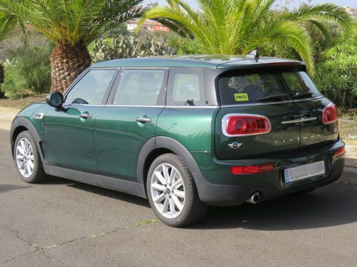 MINI Clubman One D, Ansicht von hinten / Seite