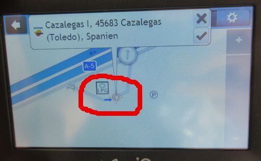 Mio™ Pilot 15 LM GPS Auto Navigation, POI LPG Repsol Tankstelle 45683 Cazalegas in Spanien von www.mylpg.eu