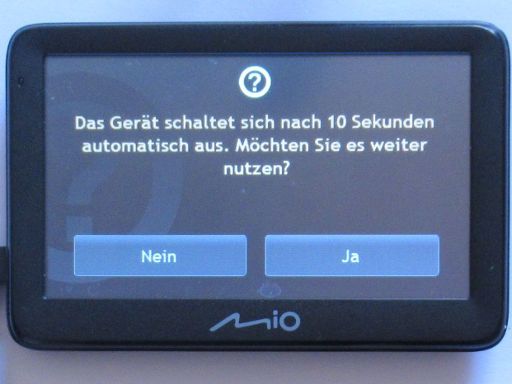 Mio™ Pilot 15 LM GPS Auto Navigation, Defekt im September 2022