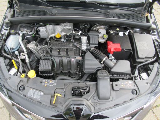 Mitsubishi Colt, 1.0 Liter Benziner Motorraum