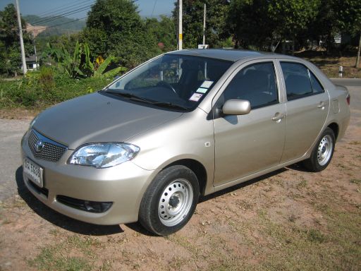 National Mietwagen Toyota Vios 1.5 Automatik, Chiang Rai, Thailand