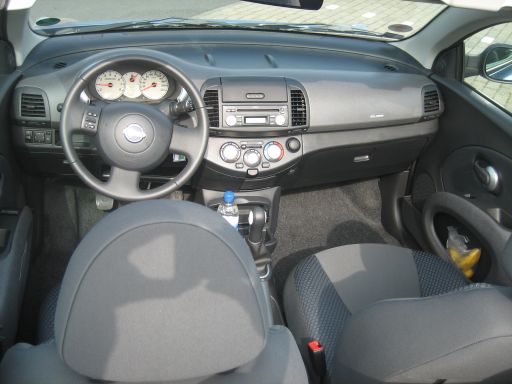 Nissan Micra CC Coupe Cabrio, Innenraum