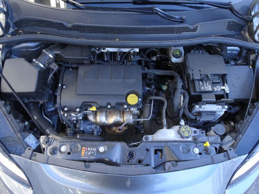 Opel Corsa 1.4 LPG Ecotec, Motorraum