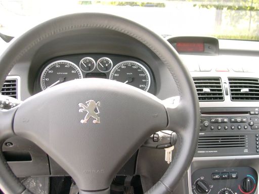 Peugeot 307 1,6 Benziner, Innenraum