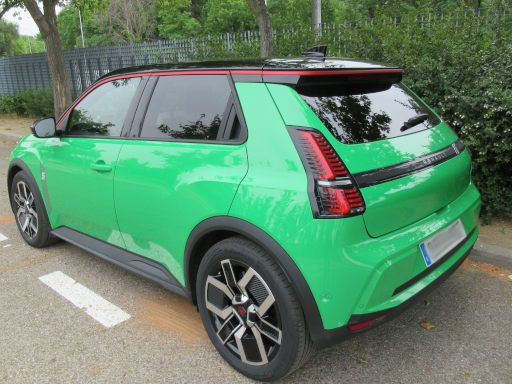 Renault 5 E-TECH, Ansicht von hinten / Seite