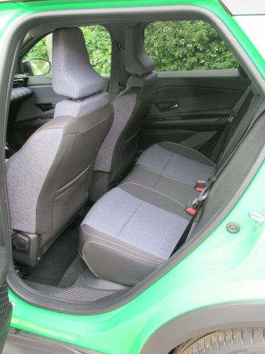 Renault 5 E-TECH, Innenraum Rücksitzbank