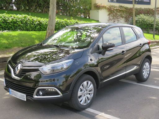 Renault Captur Energy dCi 90 Start & Stop, Ansicht von vorne / Seite