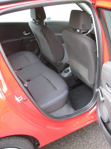 Renault Clio 1.2 TCe 16V, Innenraum Rücksitzbank