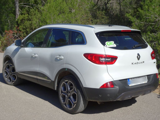 Renault Kadjar Blue dCi 115 Start & Stop, Ansicht von hinten / Seite