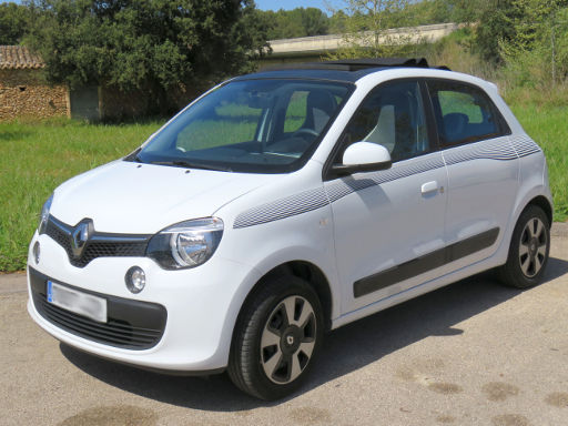 Renault Twingo 1.0 SCe 70 Start & Stop, Ansicht von vorne / Seite