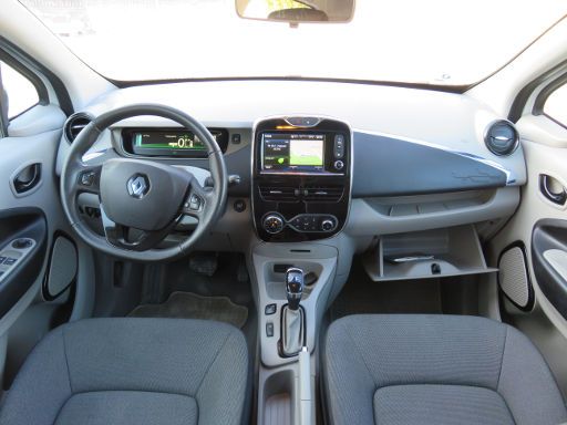 Renault ZOE, Armaturenbrett / Innenraum