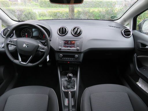 SEAT Ibiza, Typ 6J, 1.2 Liter Benziner, Armaturenbrett / Innenraum