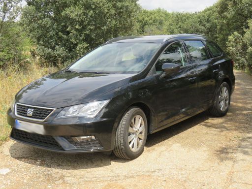 SEAT LEON ST, Typ 5F, 1.6 TDI Start&Stop, Ansicht von vorne / Seite