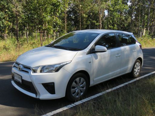 SiXT rent a car Thailand, Toyota Yaris