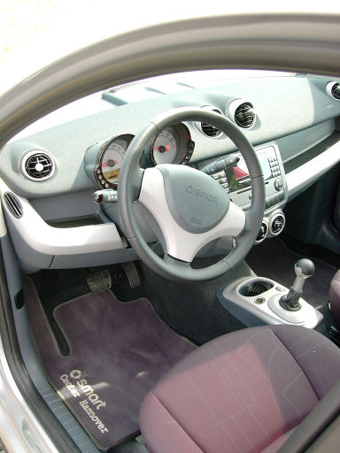 smart forfour 1.5 Liter, Innenraum Fahrerplatz