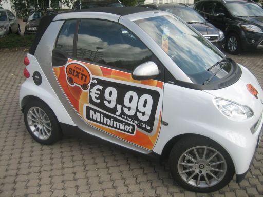 smart fortwo 451 cabrio cdi, Seitenansicht