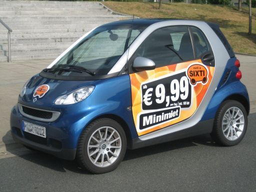 smart 451 fortwo coupé, Ansicht von vorne