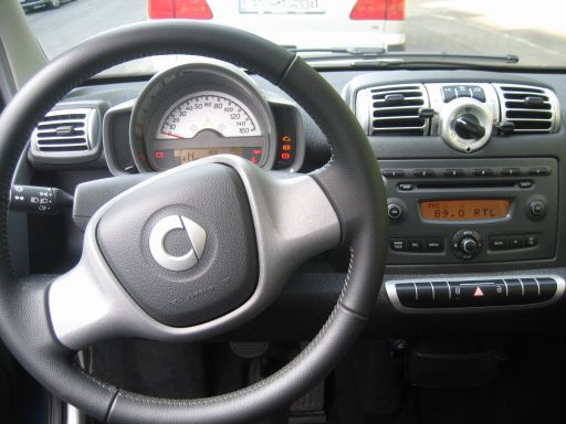 smart 451 fortwo coupé, Armaturen, Radio