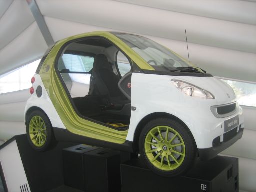 smart fortwo coupé electric drive, Schnittmodell