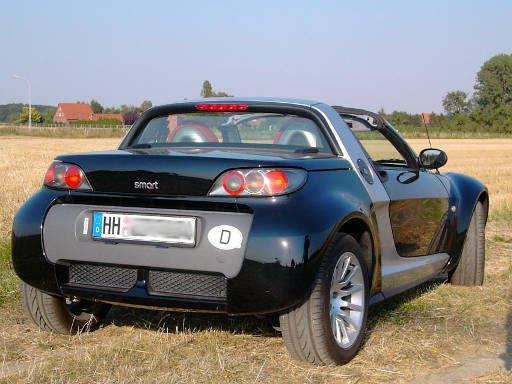 Smart Roadster, Ansicht von hinten