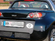 Smart Roadster, Ansicht von hinten