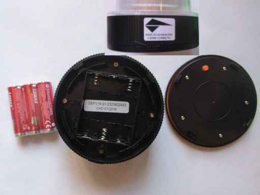 SOS ROAD CONNECTED DP-EL2022-C1 V16 DGT, Batterien