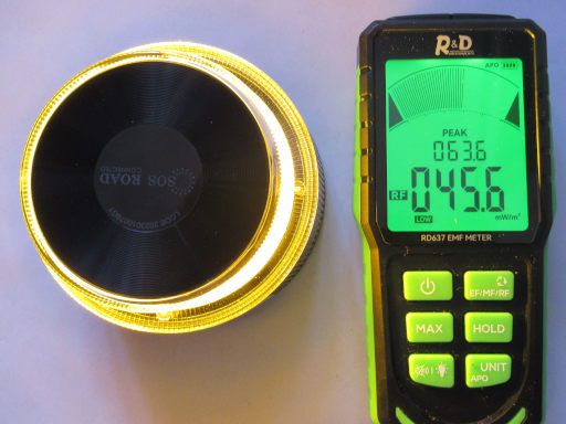 SOS ROAD CONNECTED DP-EL2022-C1 V16 DGT, LED Licht und Sendesignal