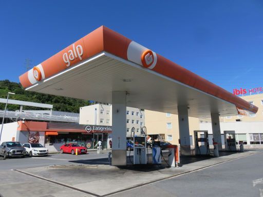 galp Tankstelle Barakaldo neben dem ibis Bilbao Barakaldo Hotel