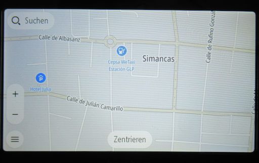 TomTom Go Classic Lite 2nd Generation, Kartendarstellung mit Sonderziel LPG Tankstelle