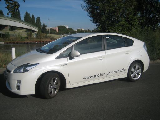 Toyota Prius 3 Hybridfahrzeug, Seitenansicht