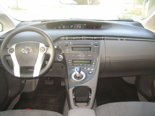 Toyota Prius 3 Hybridfahrzeug, Armaturenbrett