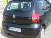 Volkswagen Fox 1.4 Liter Diesel, Ansicht von hinten