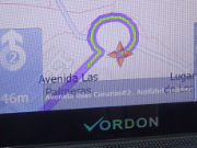 Vordon 4,5 Zoll Auto GPS Navigation, Kartendarstellung Navigation