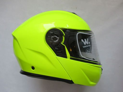 Wayscral Evolve Vision modularer Motorradhelm, Ansicht von der Seite