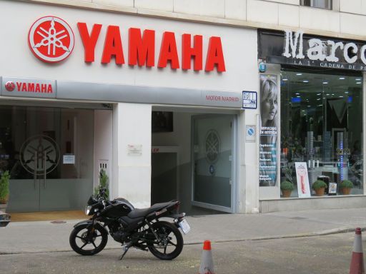 Yamaha Moto–Rent, Motorrad und Motorroller Vermietung, Spanien, Yamaha Motor Madrid in der Calle Zurbano 93-95, 28003 Madrid