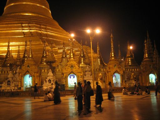 Yangon, Myanmar, Shwedagon Pagoda