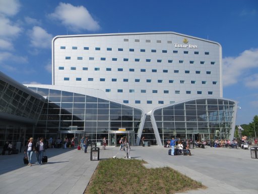 Eindhoven, Niederlande, Flughafen Eindhoven mit Tulip Inn Hotel