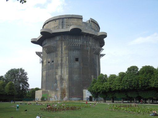 Wien, Österreich, Gefechtsturm Augarten