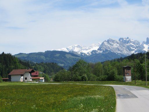 Österreich Hallstatt, Anreise auf kleinsten Straßen von Salzburg