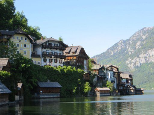 Österreich Hallstatt, Hotels mit Seeblick