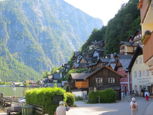 Österreich Hallstatt, Fußgängerbereich