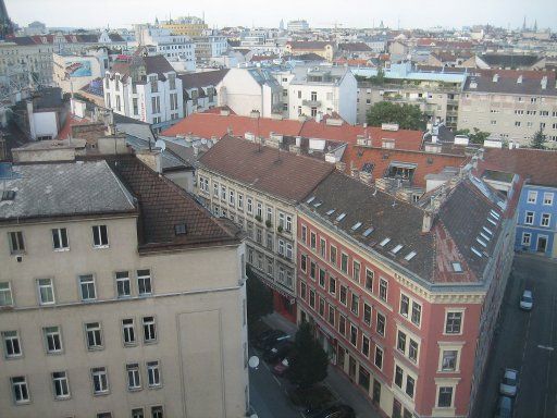 Ibis Wien Mariahilf, Österreich, Blick aus dem Fenster vom Zimmer 920