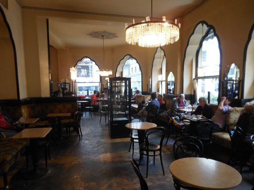 Restaurants & Kaffeehäuser, Wien, Österreich, Café Tiroler Hof, Nichtraucherbereich