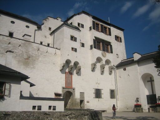 Festung Hohensalzburg, Salzburg, Österreich, Innenhof