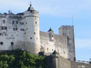 Festung Hohensalzburg, Salzburg, Österreich, Ansicht Festung Hohensalzburg